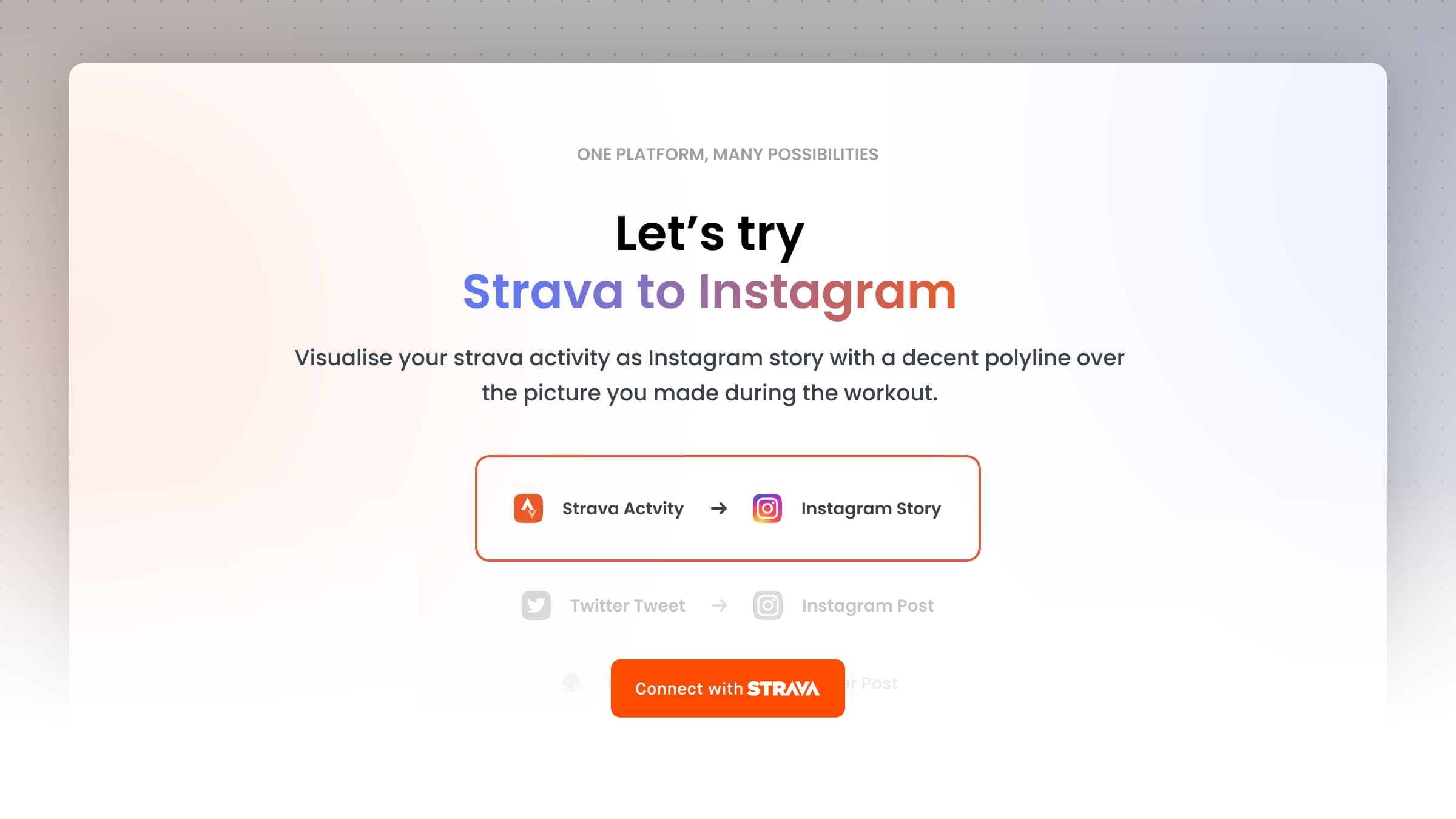 How to share a Strava activity on Instagram